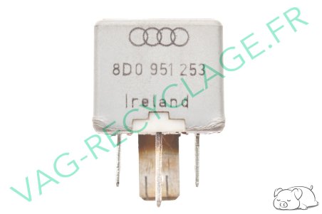 Relai N. 370 8D0951253 12V50A Audi 80 B3 B4 Audi 100 200 Audi A4 B5 Audi A6 A8 - Image 1