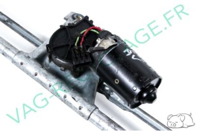 Moteur et mécanisme essuie-glace avant pour Polo 3 6N - Image 3