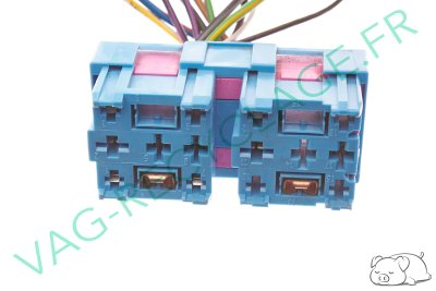 Double support de relais 4A0937529 pour Audi Seat Skoda Volkswagen - Image 1