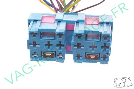 Double support de relais 4A0937529 pour Audi Seat Skoda Volkswagen - Image 2