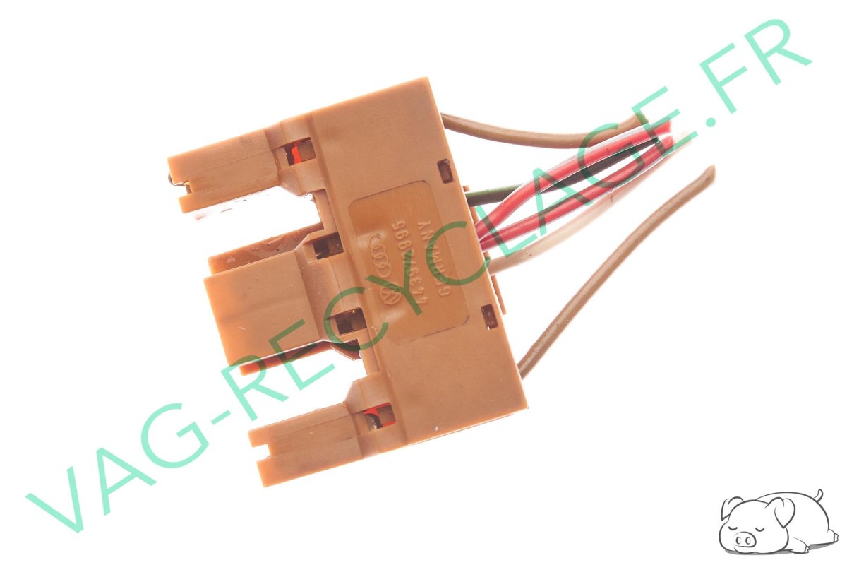 Fiche bouton vitre électrique Marron 443972995 Audi 80 Audi A4 B5 Audi A6 C4 - Image 1