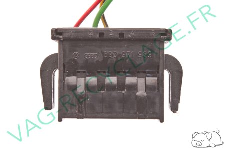 Fiche plate 10 pôles noire 893971983 pour Volkswagen et Audi - Image 2