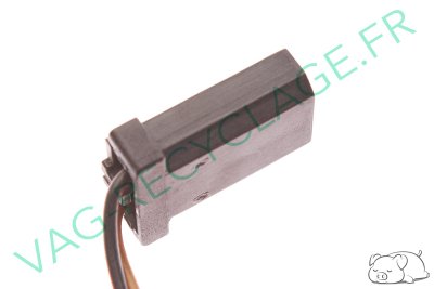 Fiche plate 2 pôles noire 443906231 pour Volkswagen Audi Seat Skoda - Image 6