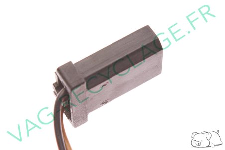 Fiche plate 2 pôles noire 443906231 pour Volkswagen Audi Seat Skoda - Image 6