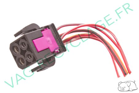 Fiche contacteur freins 4A0971943 Audi A4 B5 A6 C4 C5 A8 D2 VW Passat 5 - Image 1