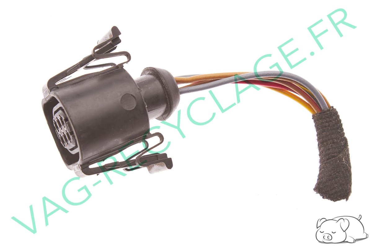 Boitier fiches plates 6 pôles 3A0973713 pour Audi Seat Skoda Volkswagen - Image 1