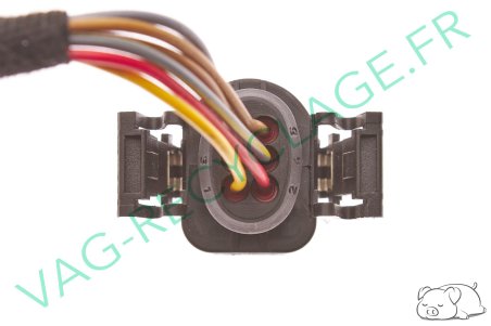 Boitier fiches plates 6 pôles 3A0973713 pour Audi Seat Skoda Volkswagen - Image 4