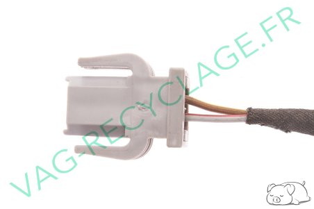 Fiche plate 2 pôles grise 893971632 pour Volkswagen Seat Skoda Audi - Image 2