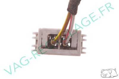 Fiche plate 2 pôles grise 893971632 pour Volkswagen Seat Skoda Audi - Image 4