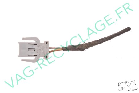 Fiche plate 2 pôles grise 893971632 pour Volkswagen Seat Skoda Audi - Image 5