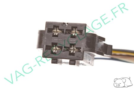 Fiche connecteur 4 pôles 191972772 Golf 4 Cabriolet Golf 3 Polo 3 6N Sharan - Image 4