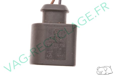 Fiche faisceau 2 pôles 1J0973722 pour Audi Seat Skoda Volkswagen - Image 3