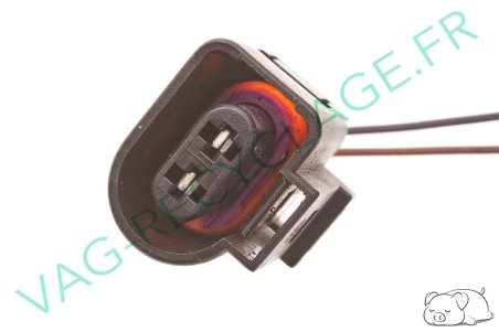 Fiche faisceau 2 pôles 1J0973722 pour Audi Seat Skoda Volkswagen - Image 4