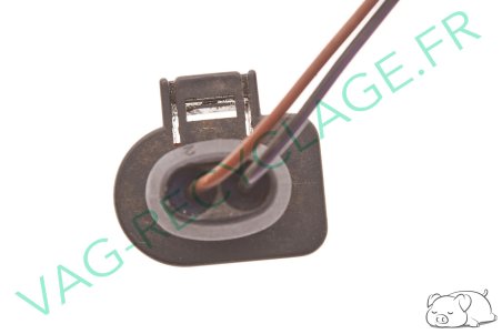 Fiche faisceau 2 pôles 1J0973722 pour Audi Seat Skoda Volkswagen - Image 5