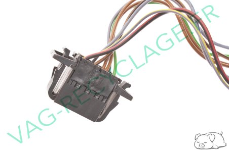 Fiche faisceau 8 pôles 1J0972724 pour Audi Seat Skoda Volkswagen - Image 1