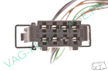 Fiche faisceau 8 pôles 1J0972724 pour Audi Seat Skoda Volkswagen - Image 6
