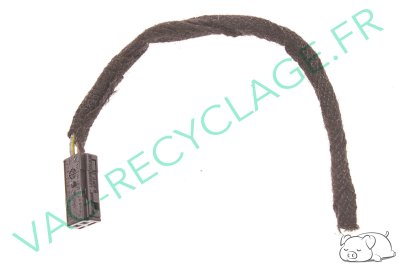 Fiche faisceau 2 pôles noir 8D0972623A pour Audi Seat Skoda Volkswagen - Image 4