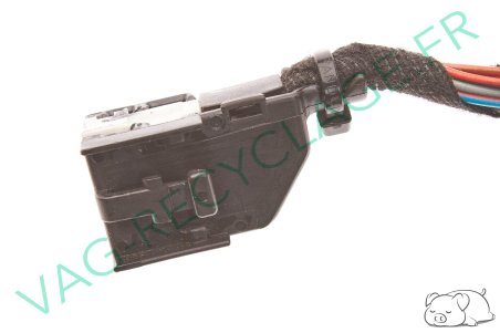 Fiche faisceau 12 pôles 4A0971883 pour Volkswagen Seat Skoda Audi - Image 1
