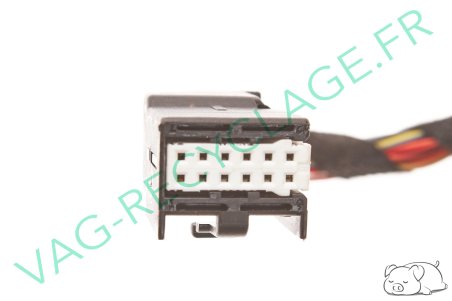 Fiche faisceau 12 pôles 4A0971883 pour Volkswagen Seat Skoda Audi - Image 4