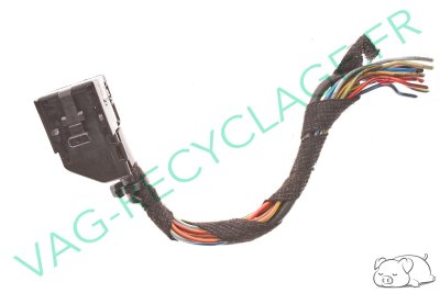 Fiche faisceau 12 pôles 4A0971883 pour Volkswagen Seat Skoda Audi - Image 5