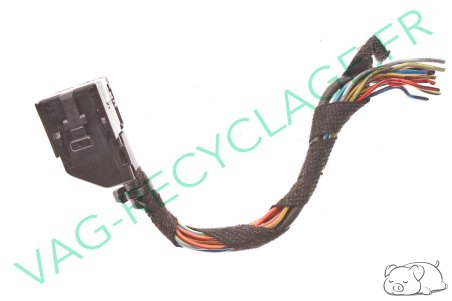 Fiche faisceau 12 pôles 4A0971883 pour Volkswagen Seat Skoda Audi - Image 5