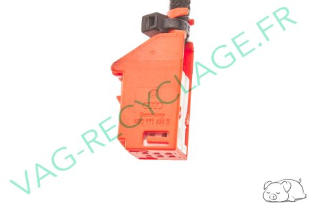 Fiche faisceau 6 pôles 4B0971636B Rouge pour Audi A2 Audi A4 B5 Audi A6 C5 - Image 2