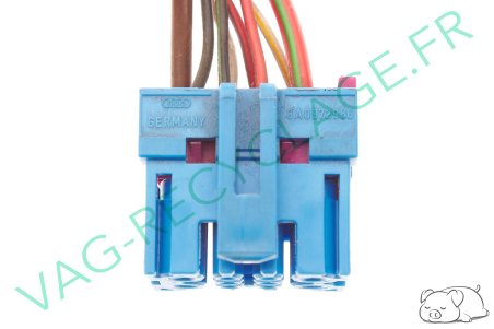 Fiche faisceau 10 pôles bleue 8A0972986 Audi A4 B5 B6 B7 Audi A6 C5 Audi A8 D2 - Image 2