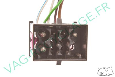 Fiche faisceau 10 pôles noire 8A0972985 Audi A4 B5 B6 B7 Audi A6 C5 Audi A8 D2 - Image 4