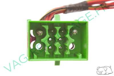 Fiche faisceau 10 pôles verte 8A0972985 Audi A4 B5 B6 B7 Audi A6 C5 Audi A8 D2 - Image 4