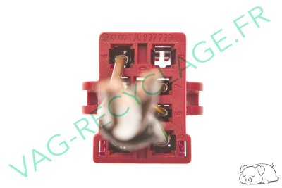 Prise faisceau 10 pôles rouge 1J0937733 pour Volkswagen Skoda Seat Audi - Image 4
