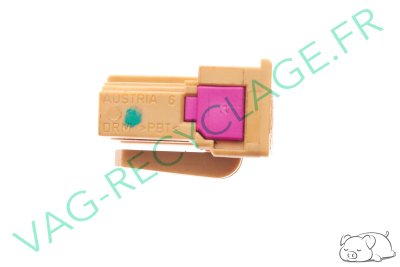 Prise faisceau 3 pôles marron 1J0937713 pour Volkswagen Skoda Seat Audi - Image 4