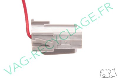 Prise faisceau 3 pôles gris 1J0937713 pour Volkswagen Skoda Seat Audi - Image 4