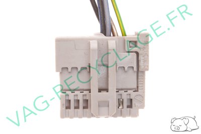 Prise faisceau 15 pôles grise 4B0972585 pour Audi A4 B5 Audi A6 C5 Audi A8 D2 - Image 3