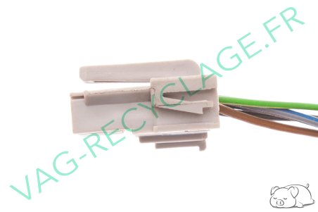 Prise faisceau 15 pôles grise 4B0972585 pour Audi A4 B5 Audi A6 C5 Audi A8 D2 - Image 4