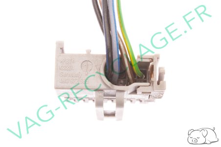 Prise faisceau 15 pôles grise 4B0972585 pour Audi A4 B5 Audi A6 C5 Audi A8 D2 - Image 6