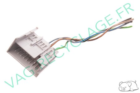 Prise faisceau 15 pôles grise 4B0972575 pour Audi A4 B5 Audi A6 C5 Audi A8 D2 - Image 1