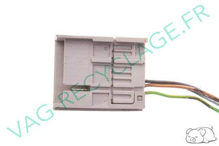 Prise faisceau 15 pôles grise 4B0972575 pour Audi A4 B5 Audi A6 C5 Audi A8 D2 - Image 2