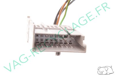 Prise faisceau 15 pôles grise 4B0972575 pour Audi A4 B5 Audi A6 C5 Audi A8 D2 - Image 5