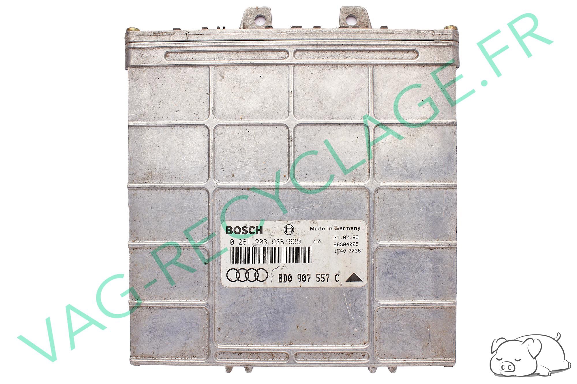 Calculateur moteur ecu Bosch 0261203938/939 8D0907557C Audi A4 B5 1.8i 125cv - Image 1