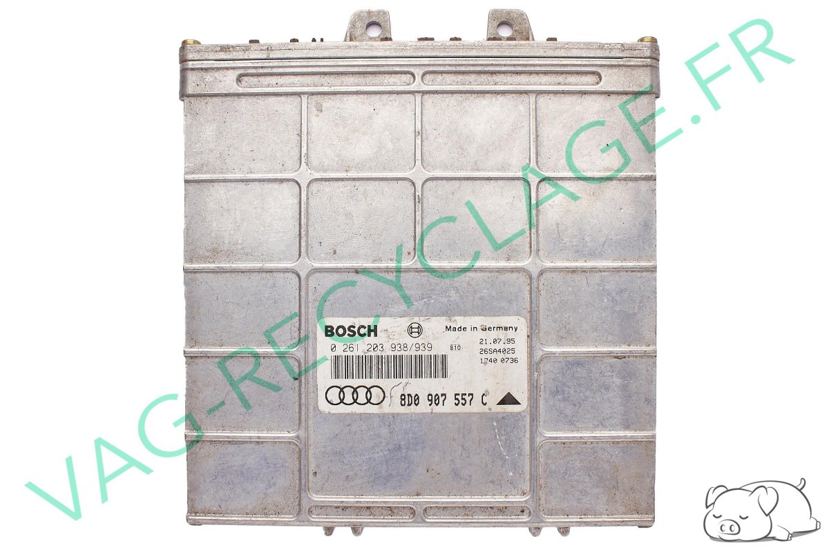 Calculateur moteur ecu Bosch 0261203938/939 8D0907557C Audi A4 B5 1.8i 125cv - Image 1