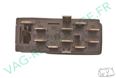 Bouton phare avec rhéostat 191941531K pour Volkswagen Golf 2 et Jetta 2  - Image 4