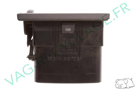 Support grille de ventilation coté gauche ou droit 191819704E Golf 2 Jetta 2 - Image 2