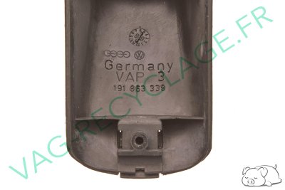 Cache base levier de frein à main 191863339 pour Golf 2 et Jetta 2 1986 à 1992 - Image 4