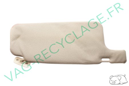 Pare-soleil gauche beige 191857551 pour Volkswagen Jetta 2 et Golf 2 - Image 2