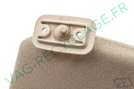 Pare-soleil gauche beige 191857551 pour Volkswagen Jetta 2 et Golf 2 - Image 3
