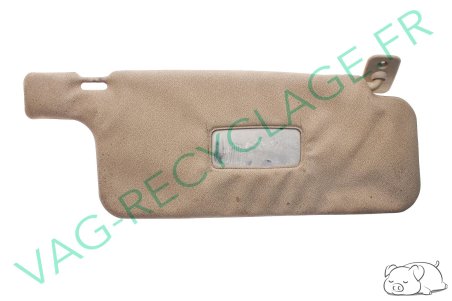 Pare-soleil droit beige 191857552 pour Volkswagen Jetta 2 et Golf 2 - Image 1
