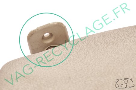 Pare-soleil droit beige 191857552 pour Volkswagen Jetta 2 et Golf 2 - Image 5