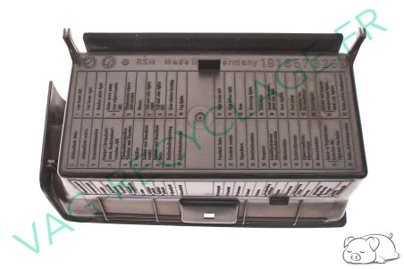 Vide poche cache platine fusible 191857925D pour Golf 2 et Jetta 2 - Image 2