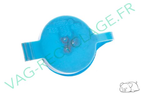 Bouchon de lave-glace bleu 433955455 Golf 2 Jetta 2 Scirocco 2 Polo 2 Corrado - Image 1