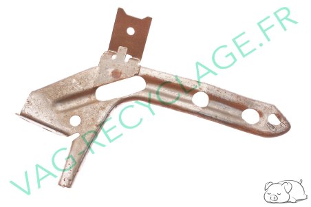Patte support tableau de bord milieu gauche 191857219 pour Golf 2 et Jetta 2 - Image 1